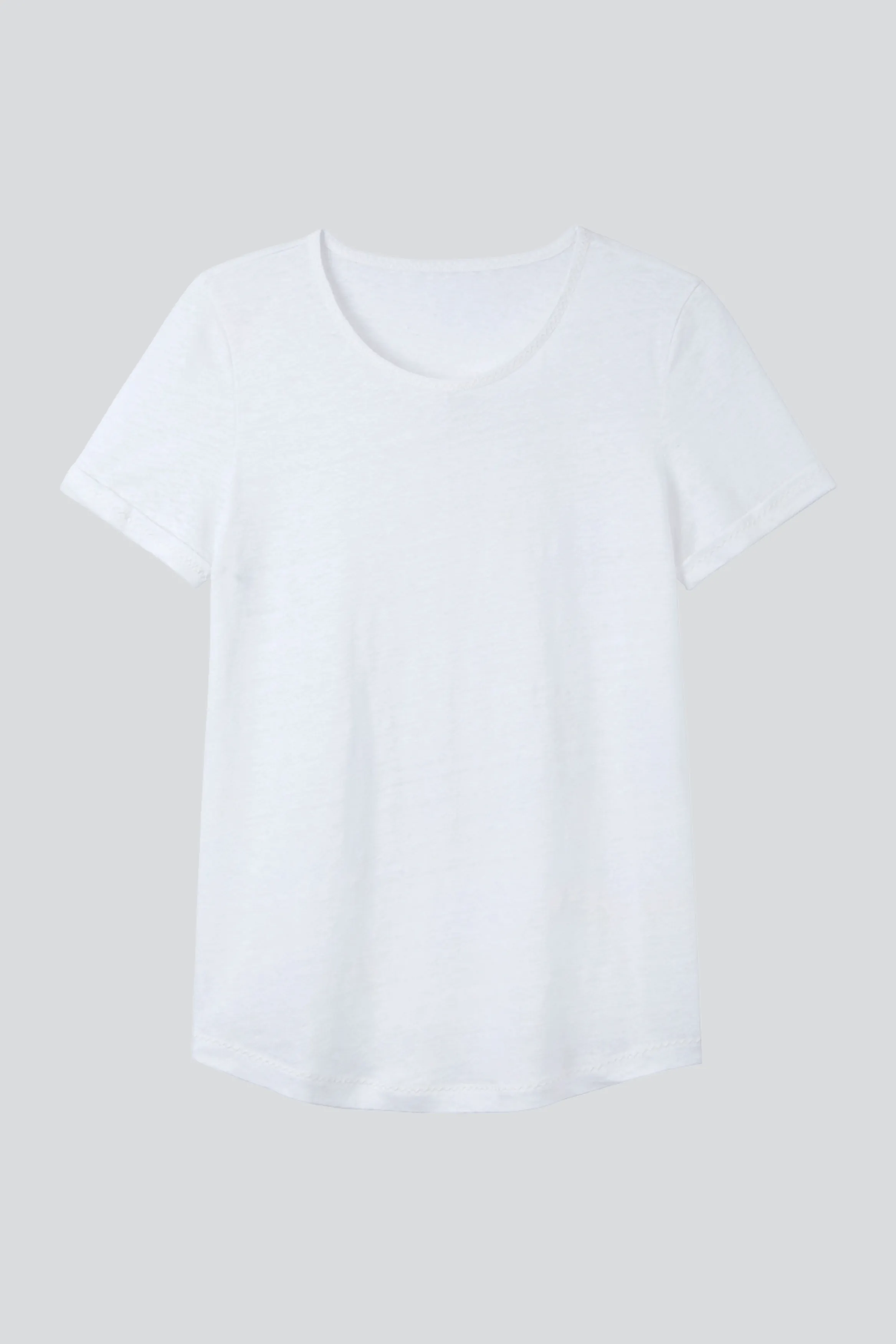 Tailored Linen T-shirt | Multiple Colours