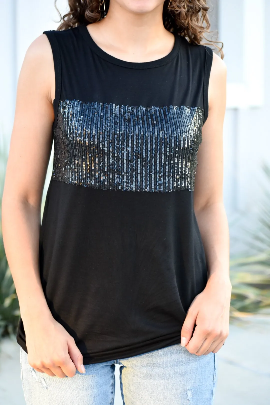 Thrills Sequin Tank