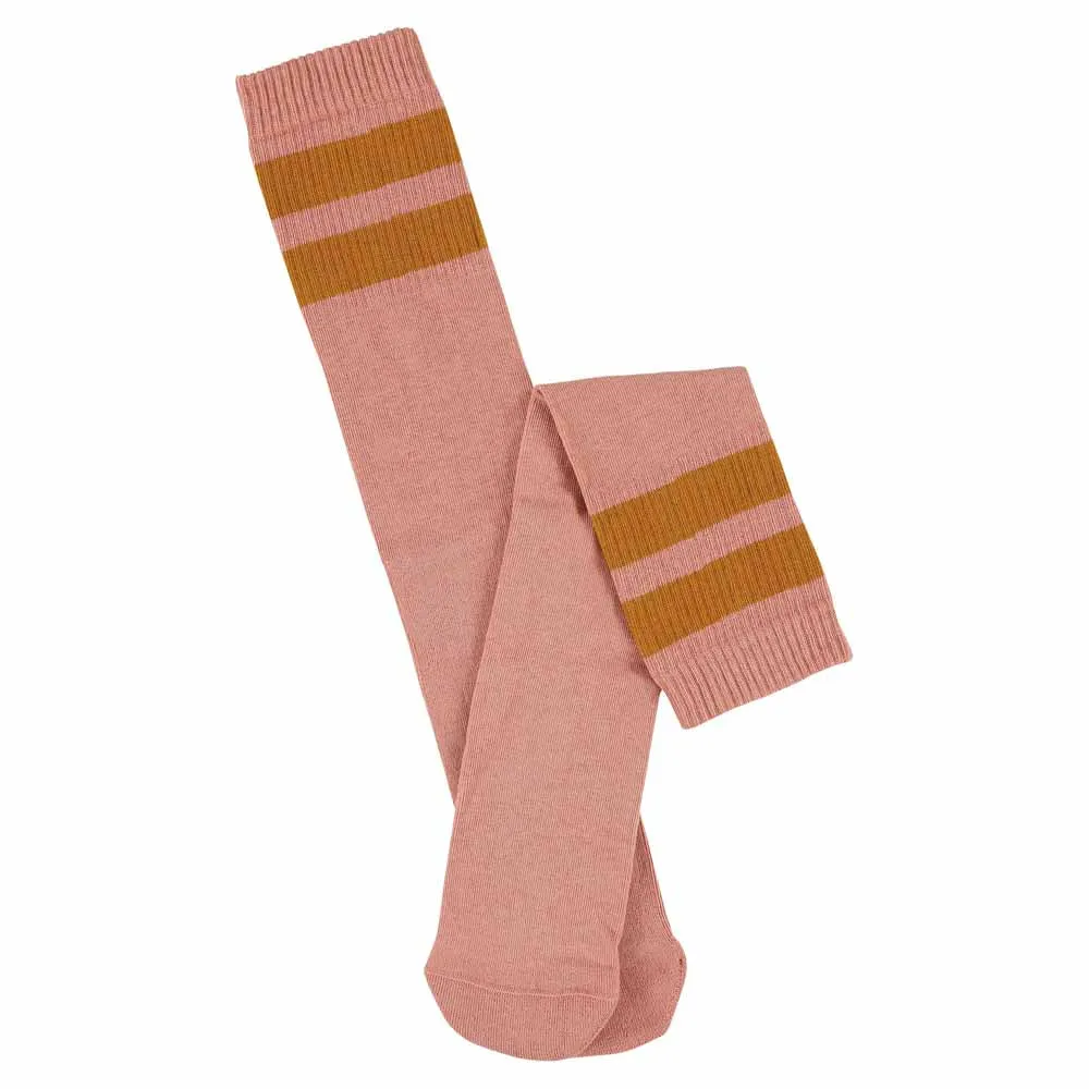 Unisex Tube Socks - Pink / Pumpkin