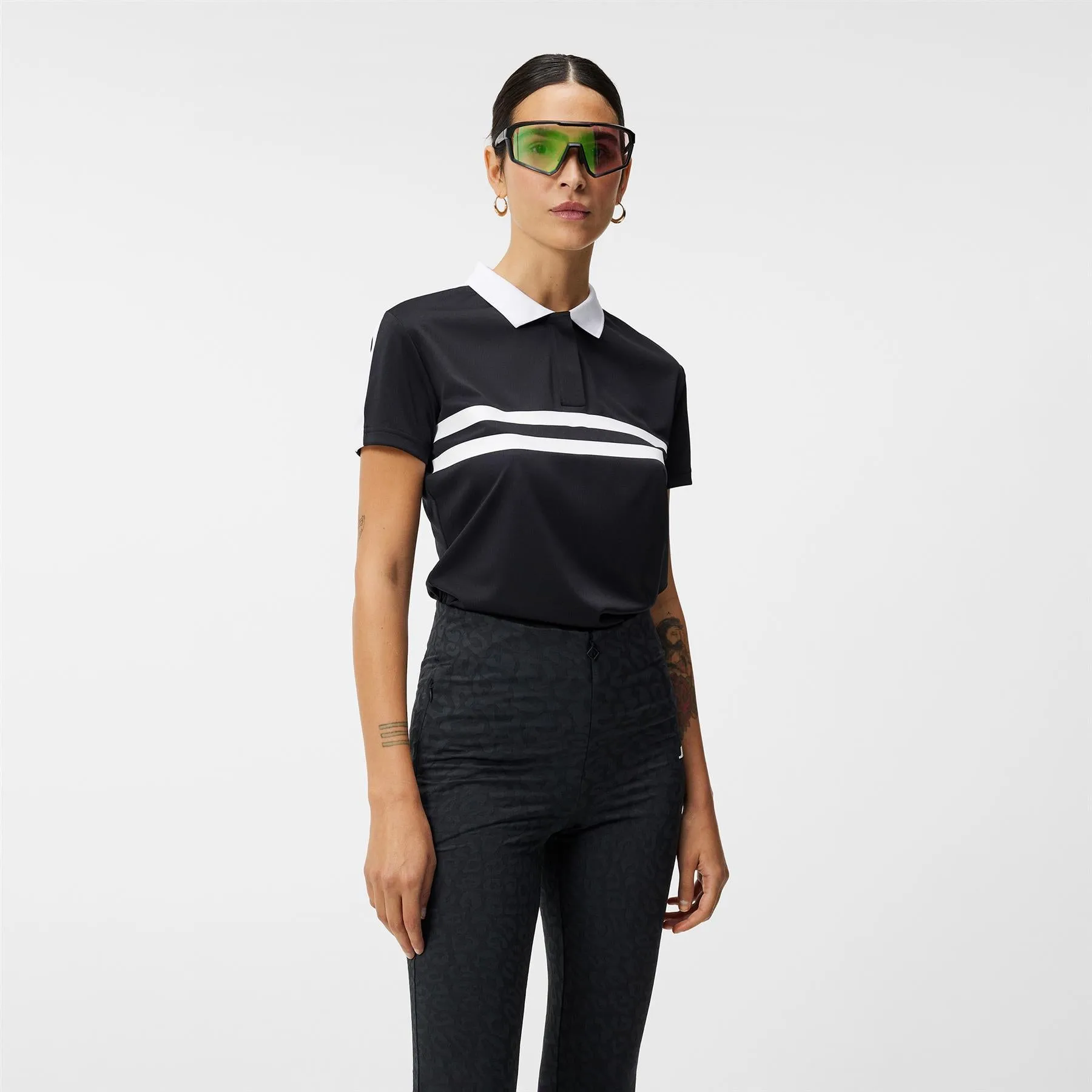 Womens Chloe Polo Black - W23