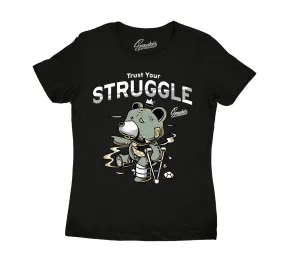 Womens Jade Horizon 5 Shirt - Trust Your Struggle - Black