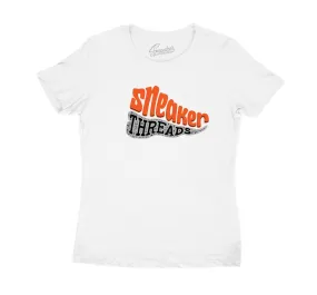 Womens Shattered Backboard Foam Shirt - ST Sneaker - White