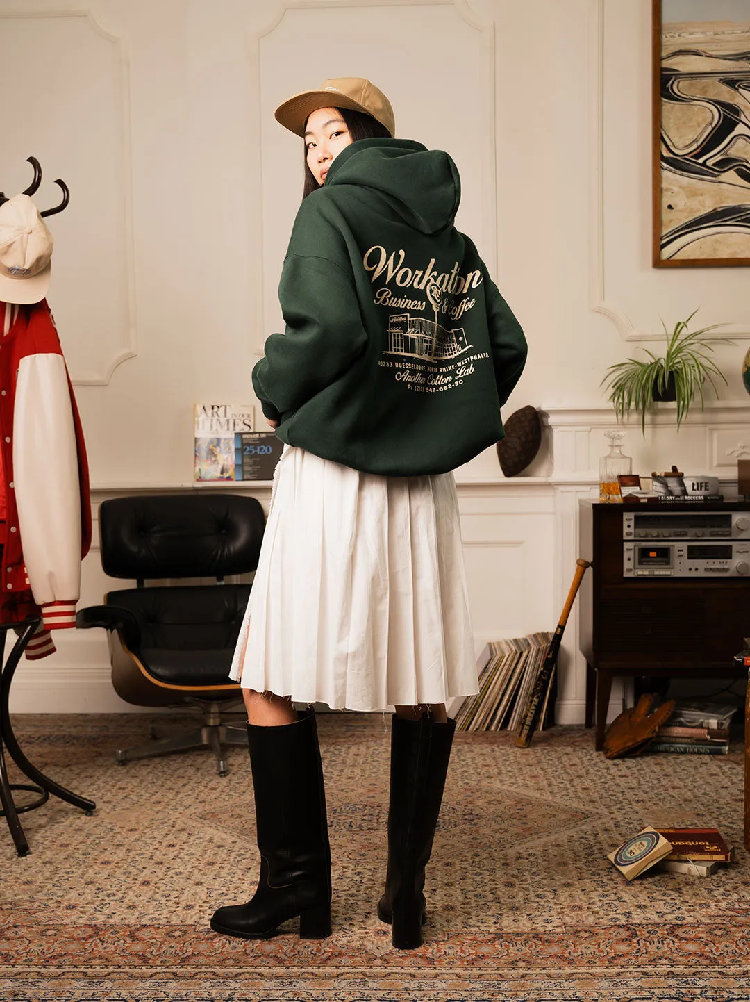 Workation Oversize Hoodie