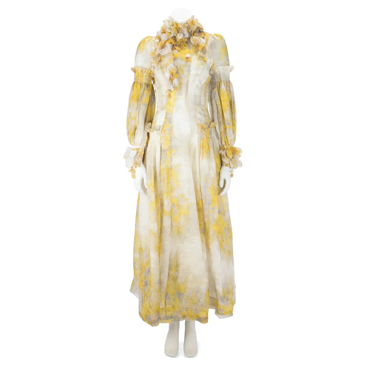 Zimmermann Wattle Linen & Silk Botanica Gown 0P